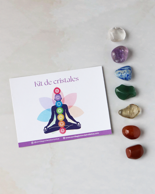 SET CRISTALES 7 CHAKRAS: